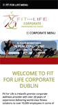 Mobile Screenshot of fit4life.ie